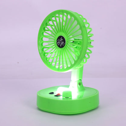 Rechargeable Portable Fan With LED Light (EL31)