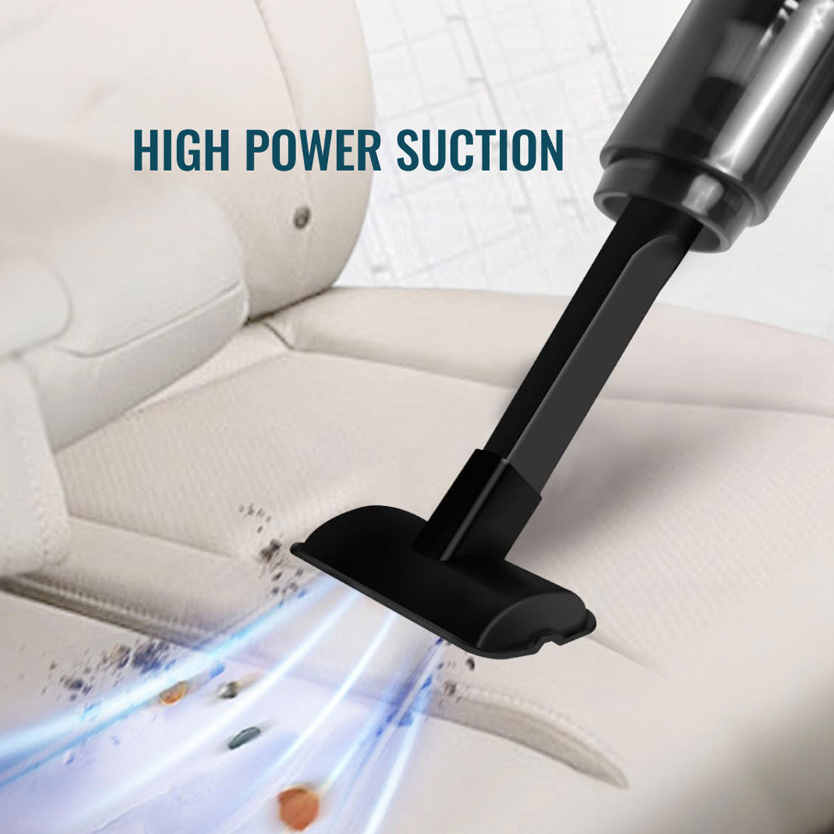 4 in 1 Handheld Cordless Vacuum Cleaner With High Power Suction