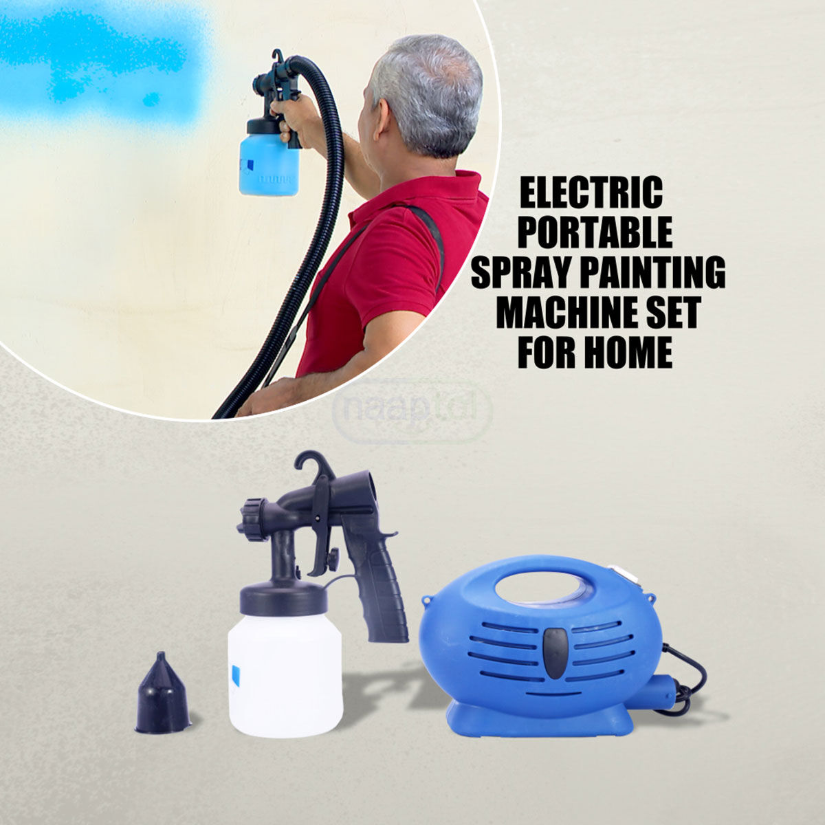 Electric Portable Spray Painting Machine Set (EL15)