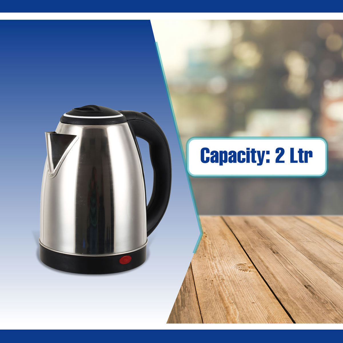 Multi Purpose Electric Kettle 2 Ltr