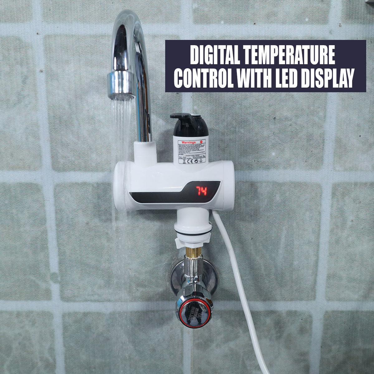 Instant Electric Water Heating Tap with Digital Display (EL7)