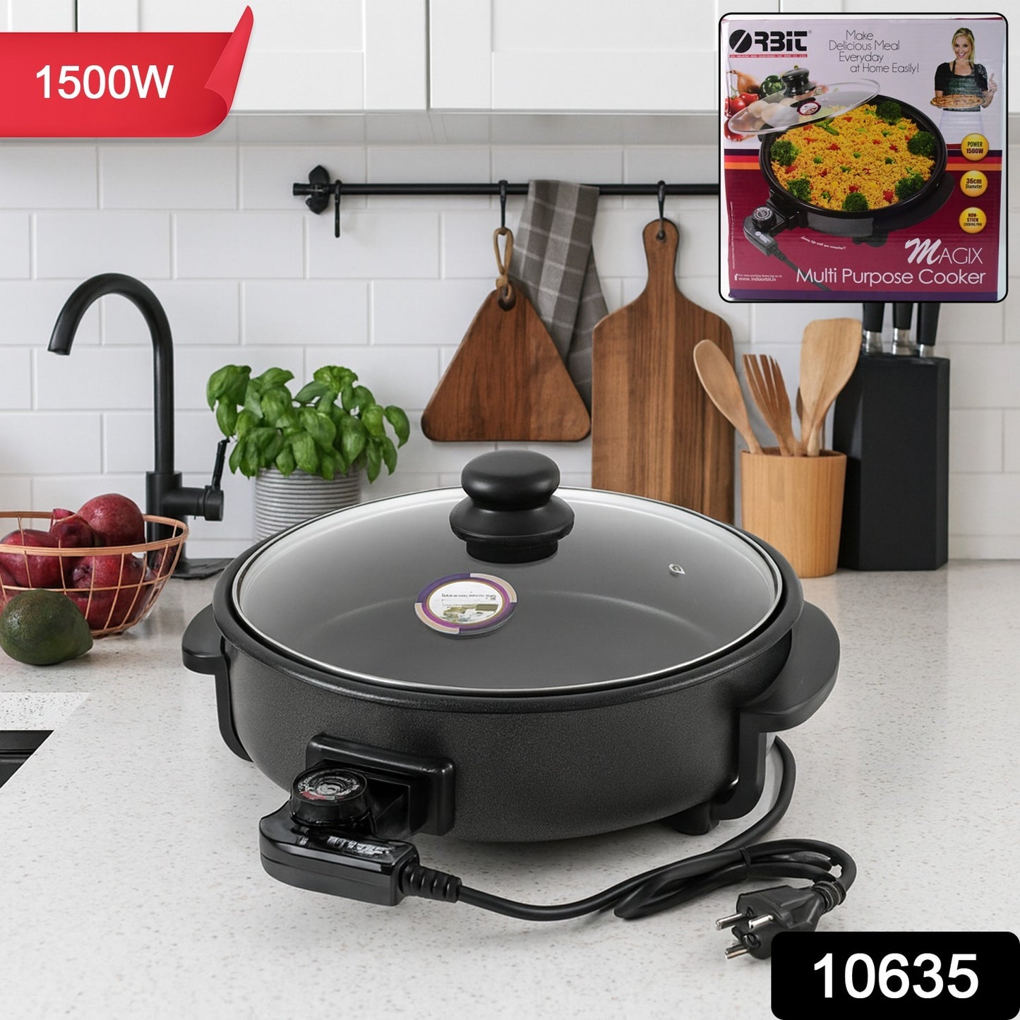 Orbit Electric Multi-purpose Cooker - 1500w